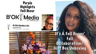 Fall DecoFall Collaboration and Gift Box Unboxing beautiful fallfarmhousedecor giftboxreveal [upl. by Theadora]