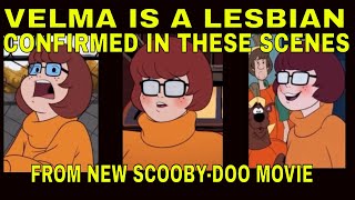 VELMA from SCOOBYDOO CONFIRMED as Lesbian in THESE OPEN SCENES from NEW ScoobyDoo MOVIE [upl. by Devinne]