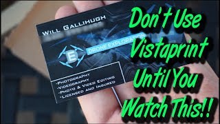 Vista Print Review Watch Before You Buy [upl. by Eninnaej]