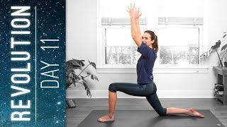 Revolution  Day 11  Align Practice  Yoga With Adriene [upl. by Secilu]