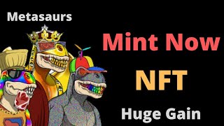 How To Mint NFT Metasaurs Fast [upl. by Yhtac401]