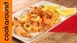 Frittura di gamberi e calamari perfetta  Tutorial facile [upl. by Terrej]