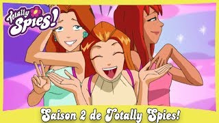 Saison 2 Épisode 3  Le Salon De Coiffure Maléfique  Totally Spies Français [upl. by Benedic788]