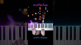 Justin Bieber  Mistletoe Piano Cover Mistletoe JustinBieber PianellaPianoShorts [upl. by Elleimac]