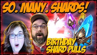 Shard Pull PARTY  Birthday Stream Pull Session  RAID Shadow Legends [upl. by Odelinda]