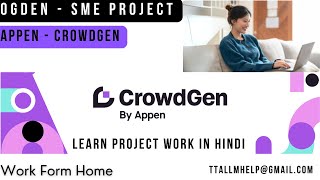 Appen  Crowdgen  Ogden  Online Earning Opportunity [upl. by Naillimixam]