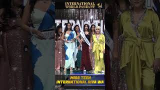 Congratulations to Mithra Miss Teen International Diva WA at International World Pageant Washington [upl. by Thecla]