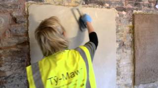 20 Finishing lime plaster smooth and flat [upl. by Tai]