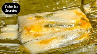 TAMALES OAXAQUEÑOS DE POLLO Y DE RAJAS CON QUESO PASO A PASO TAMALES Demicorazonatucocina [upl. by Bonner126]