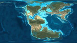 Earths Natural Geographic History  Palaeogeography From Ediacaran to Quarternary  Present [upl. by Ydnyl284]