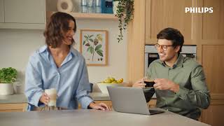 Philips LatteGo makes silky smooth froth—and the cleanup—easy [upl. by Assirehs]