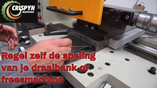 Regel zelf de speling van je draaibank of freesmachine [upl. by Malley82]