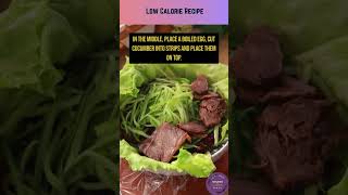 🥬 Healthy LowCalorie Lettuce Sandwich Recipe  GuiltFree Delight 🥪😋 shorts [upl. by Bruis]