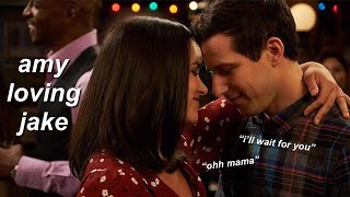 amy santiago being in love with jake peralta  brooklyn nine nine [upl. by Alic]