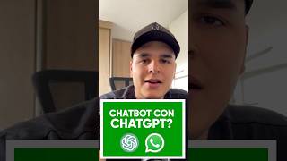 ¿Chatbot con ChatGPT en WhatsApp apiwhatsapp chatgpt [upl. by Sidoeht]