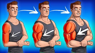 10 BEST Exercises for BIG ARMS Dumbbells Only [upl. by Leasia]