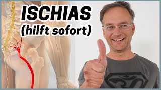 ISCHIAS SCHMERZEN lindern mit DIESER einfachen Dehnübung [upl. by Gotthelf314]