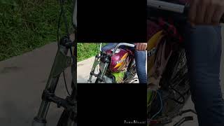 old petrol bike convert electric sorts [upl. by Landre]