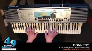 Yamaha PSR225GM Keyboard  128 GM Voices [upl. by Liss]