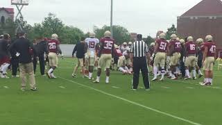 FSU Spring Practice Day 12 [upl. by Hcurob]