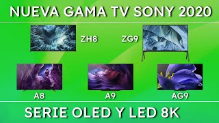 TV Sony gama 2020 Ep2  Series OLED y 8K [upl. by Neladgam]