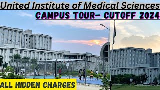 United Institute of Medical Sciences Campus Tour  HOSPITAL TOUR  NEET CUTOFF2024 UIMS hidden fee [upl. by Bowden]