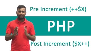 PHP Pre Increment amp Post Increment  Sinhala [upl. by Lilian656]