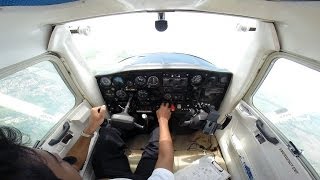 GoPro Cessna 152  Vijiths Chandelles Maneuver [upl. by Alahcim]