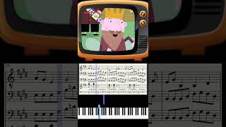 Ben And Holly Little Kingdom  Party Theme  Music Sheet [upl. by Otsugua]