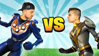 DAD Vs SON 1v1 Fortnite WINNER GETS PRIZE  Royalty Gaming [upl. by Ferretti]