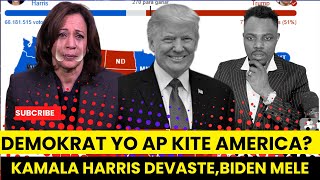 NOUVEL CHO PROGRAM BIDEN DEPORTATION50 MOUN KI TE VOTE KAMALA DESIDE KITE PEYI A TOUT BON [upl. by Arutak]