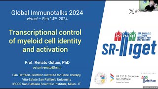 quotTranscriptional control of myeloid cell identity and activationquot by Dr Renato Ostuni [upl. by Bernie]