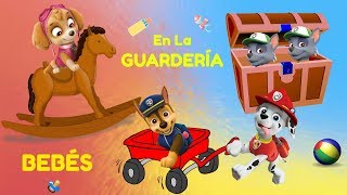 👶 BEBÉS en la GUARDERÍA de la Patrulla Canina 👶 ¡¡Último día de clase 😜 [upl. by Eseenaj]