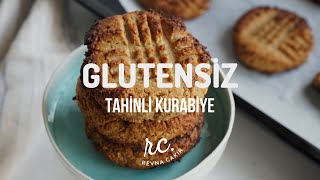 Glutensiz Tahinli Kurabiye  İçi Yumuşak Dışı Kıtır [upl. by Ydniahs]