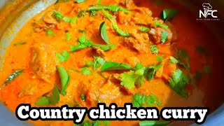 Country Chicken Curry Recipes  Nattu Kozhi Kulambu  Chicken Gravy  Country Chicken [upl. by Andryc]