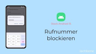 Rufnummer blockieren Android 15 [upl. by Ahsieka]