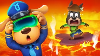 The Virtual Game  Stranger Danger  Safety Tips  Kids Cartoons  Sheriff Labrador [upl. by Ayekel139]