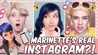 Cosplayers React to Miraculous Ladybug  Marinettes Instagram [upl. by Adianes]