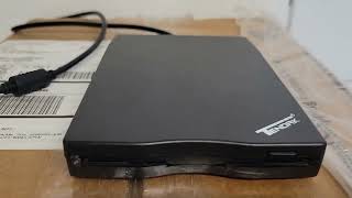 Tendak USB Floppy Disk Drive Quick Review [upl. by Kinghorn519]