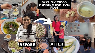 MY REAL 15Kgs WEIGHT LOSS TRANSFORMATION FOLLOWING RUJUTA DIWEKAR DIET PLAN AND YOGAREAL HOMEMAKING [upl. by Siffre]