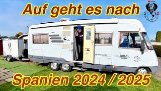 Aufbruch Richtung Spanien 2024  2025 [upl. by Ahscrop]