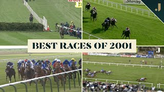 The BEST horse races from 2001 including the Grand National and Epsom Derby [upl. by Aiuqet]