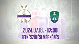 Újpest FC  AlAhli Saudi FC Felkészülési mérkőzés [upl. by Lounge]