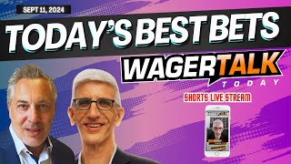 WAGERTALK TODAY BEST BETS  MLB  NFL WK 2  CFB WK 3  Free Picks [upl. by Auqinahc]