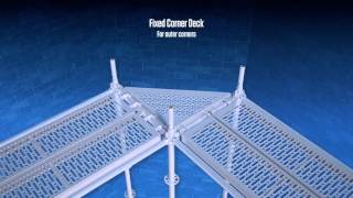 RINGSCAFF Fixed Corner Deck by Scafomrux [upl. by Akinert]