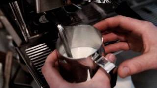 How to Steam Milk with Espresso Machine  Perfect Coffee [upl. by Nagel]