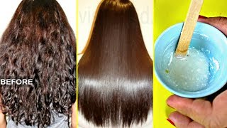 My Friend Told Me a Secret To Straighten Hair Permanently At Home Better Than Keratin Or Rebonding [upl. by Ibocaj]