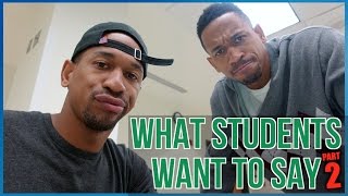 What Students Say vs What They Want To Say pt 2 [upl. by Lavelle50]