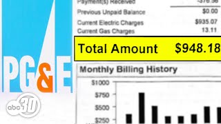 Skyrocketing PGampE rates hitting Central California hard  Company explains reason for high bills [upl. by Aicirtap]