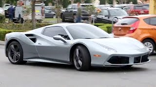 Kylie Jenner Rocking A New Silver Ferrari [upl. by Wales572]